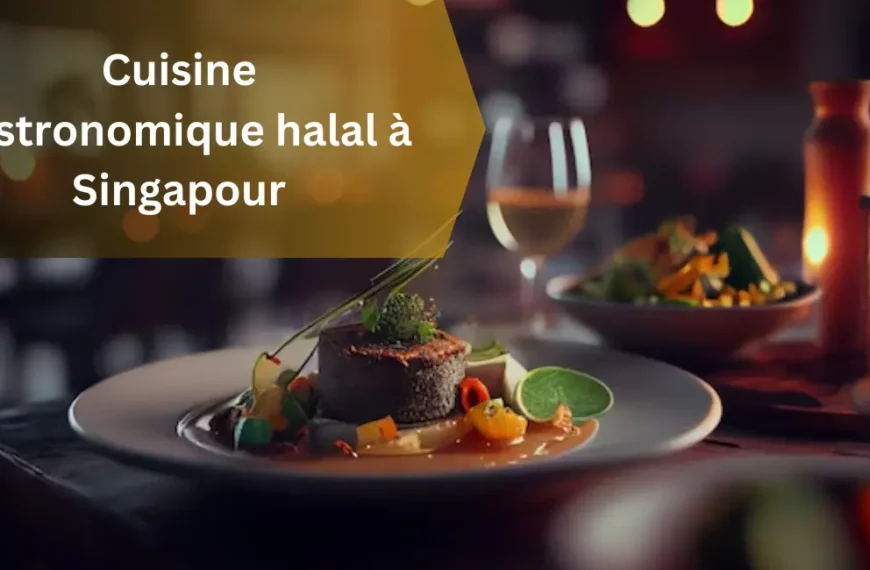 Cuisine gastronomique halal à Singapour