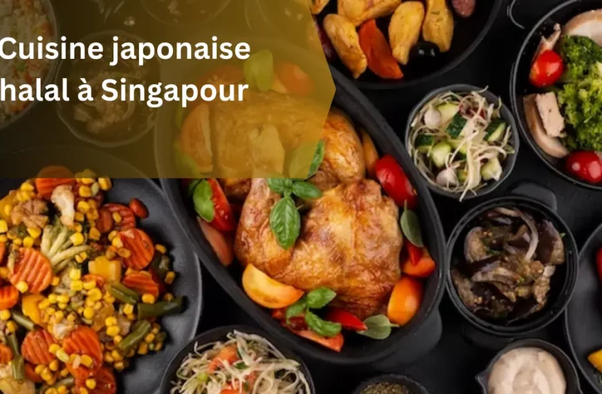 Cuisine japonaise halal à Singapour