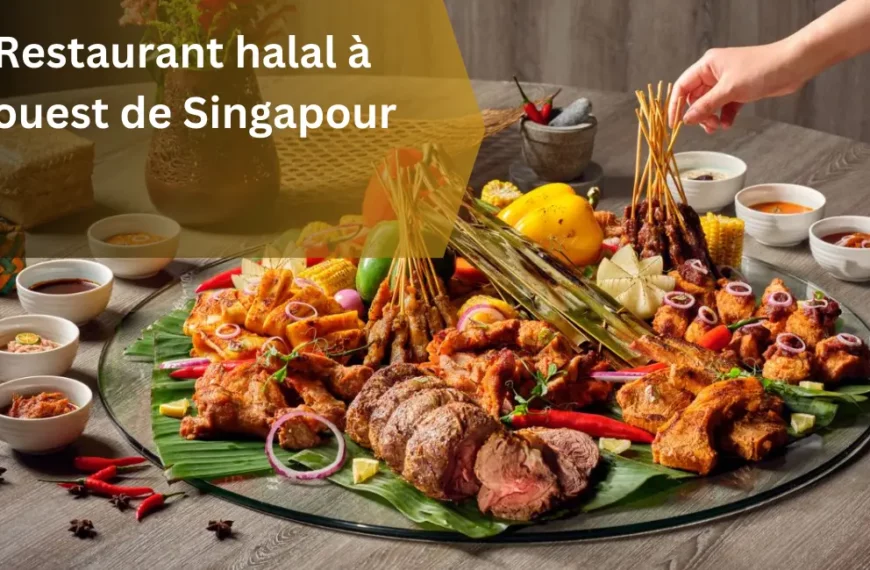 Restaurant halal à l'ouest de Singapour